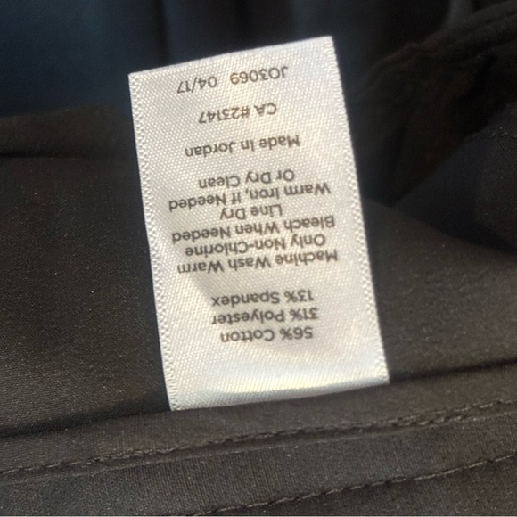 Talbots Black Tailored Trousers with Professional Finish - Picture 7 of 7